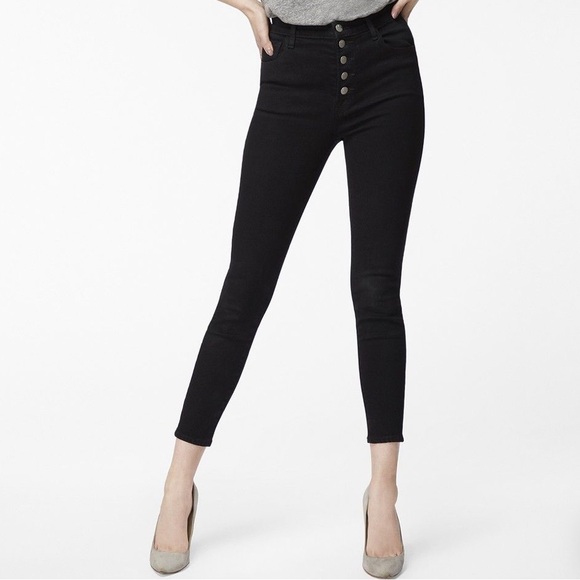 J Brand Denim - J BRAND LILLIE HIGH-RISE CROPPED SKINNY